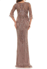 Colors Dress - Beaded Mesh Gown