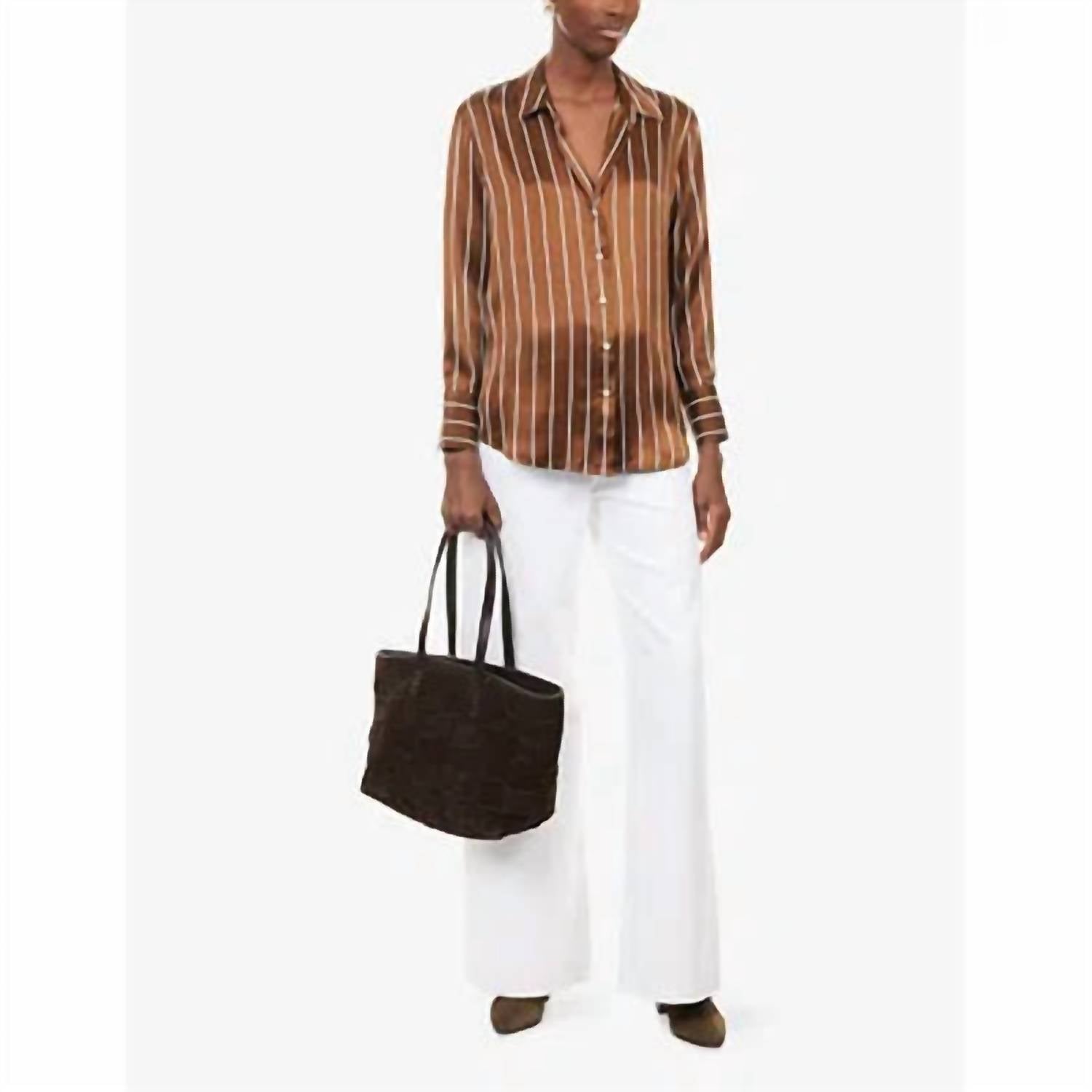 Rails - Dorian Silk Button-down Shirt