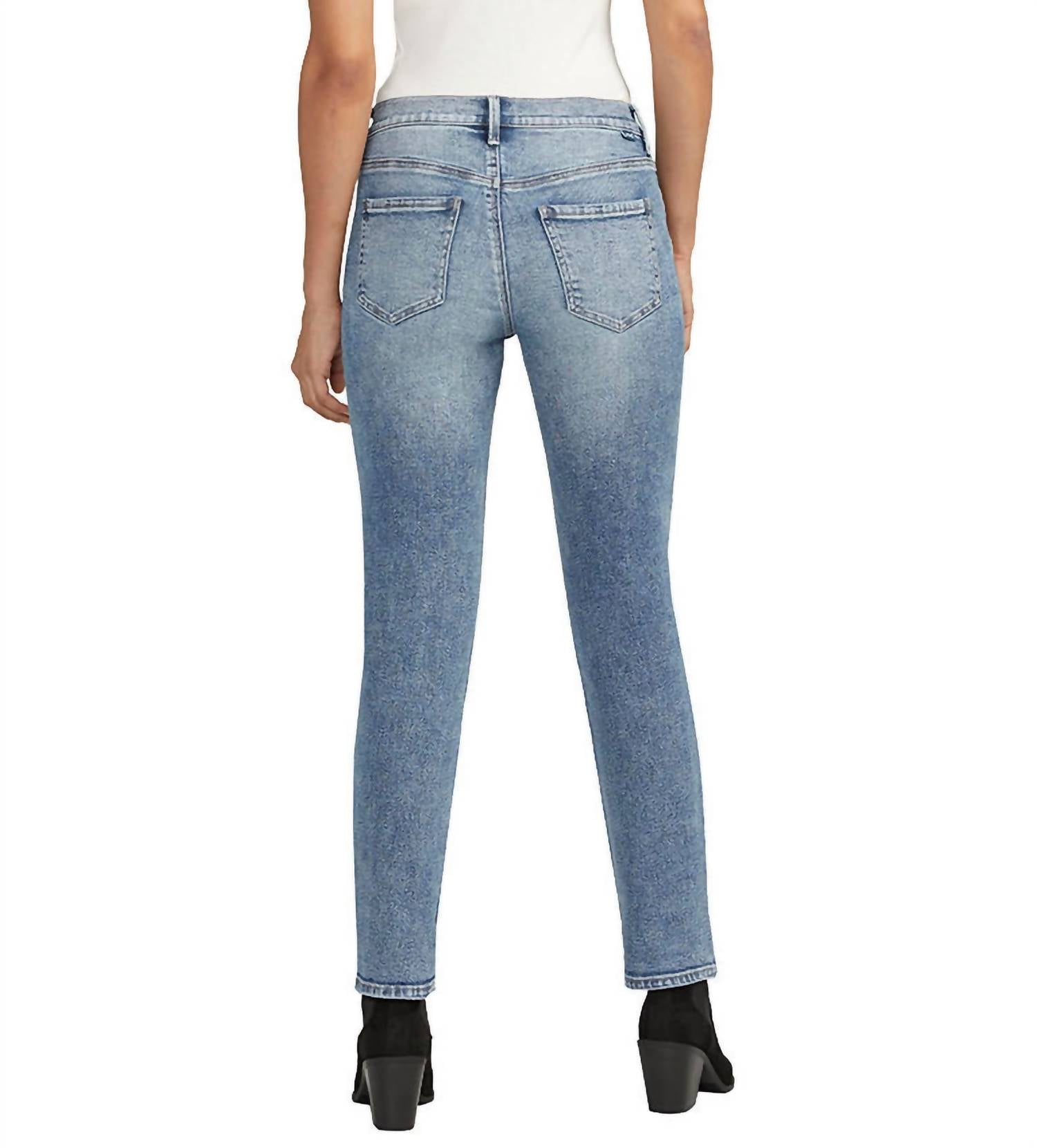 Cassie Slim Fit Mid Rise Jean