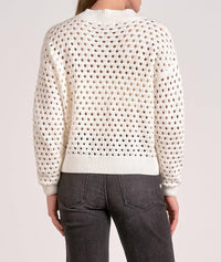 Elan - Open Sweater Knit Zip-Up Jacket