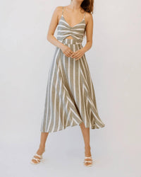 Guadalupe Design - Women's Filomena Stripe Dress