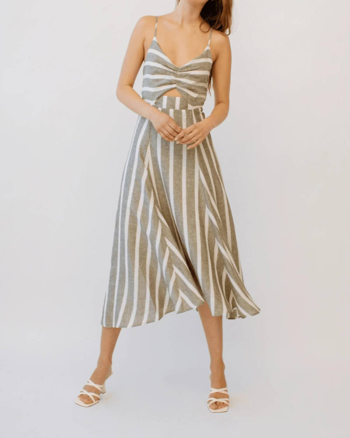 Guadalupe Design - Women's Filomena Stripe Dress