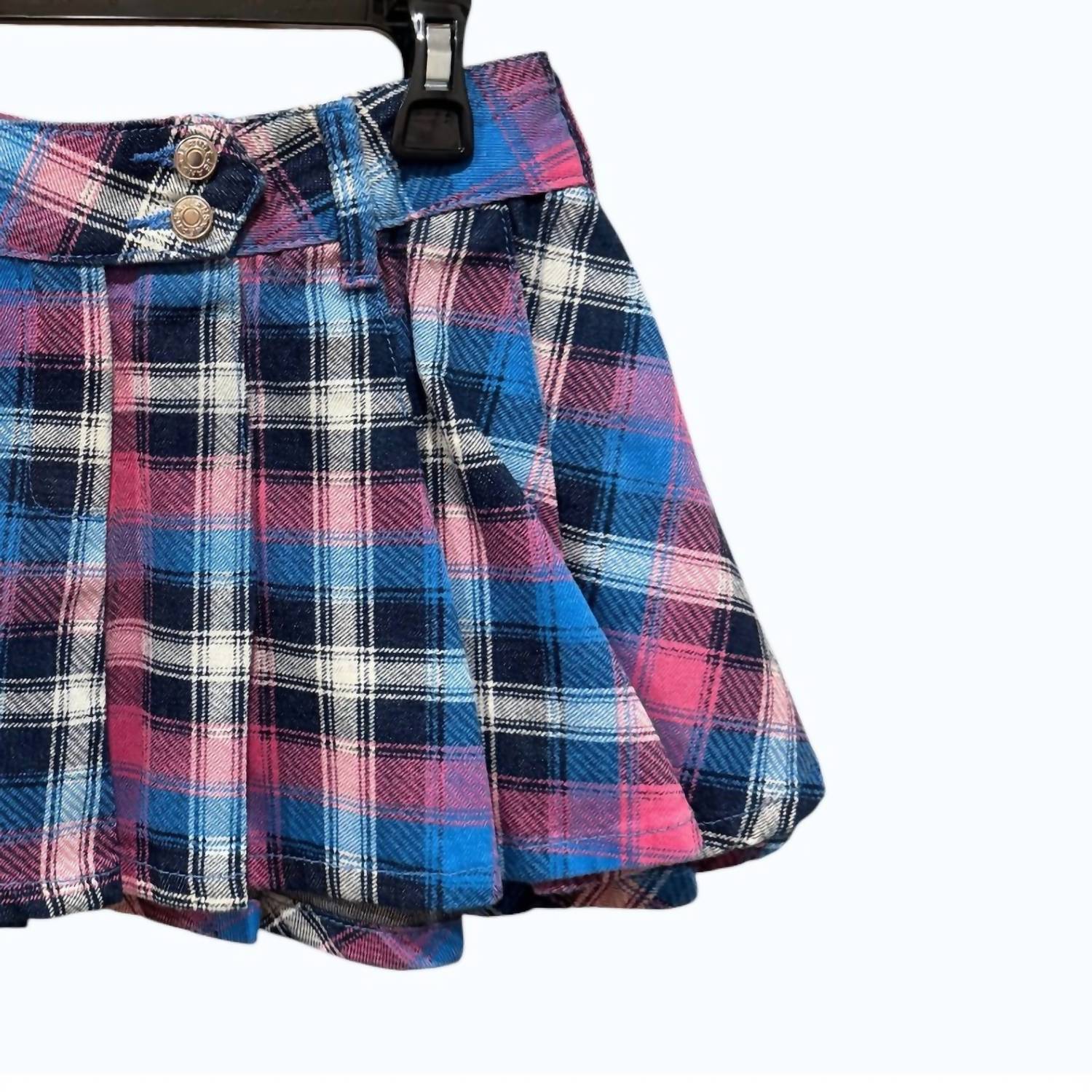 Hannah Banana - Girl's Pleated Denim Skirt