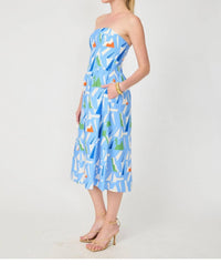 Gilner Farrar - Luanna Strapless Quilted Dress