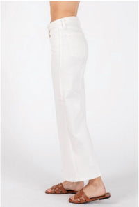 Letter To Juliet - Genoa Creased Wide Leg Jeans