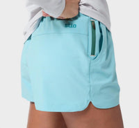 stio Women's CFS Drifter Short in horizon - women's shorts - detail view