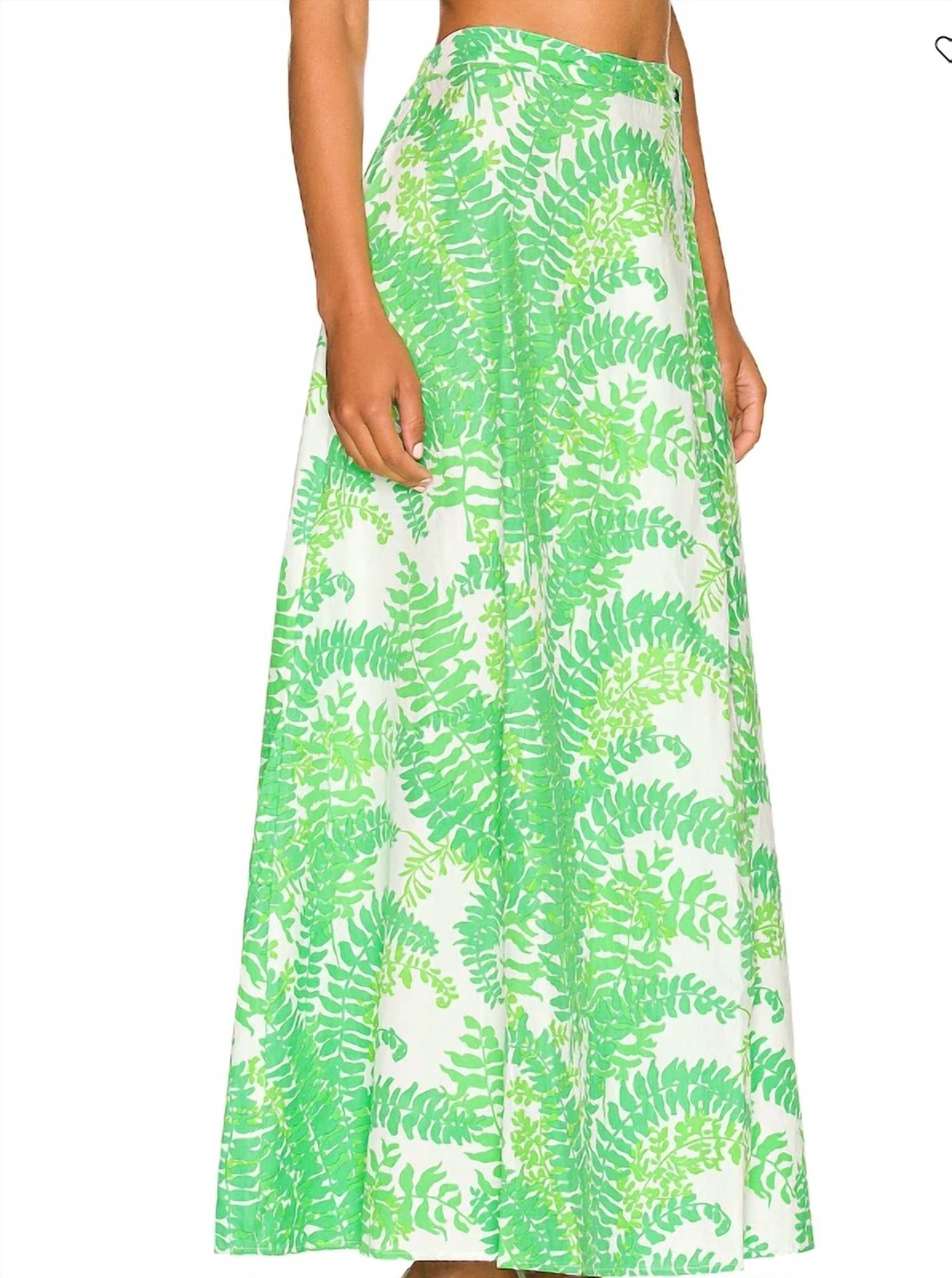 S/W/F - Planta Maxi Split Skirt