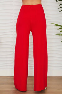 Milio Milano - Italian Viscose Knit Flared Pants