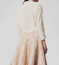 Figue - Fallon Crossover 3/4 Sleeve Top