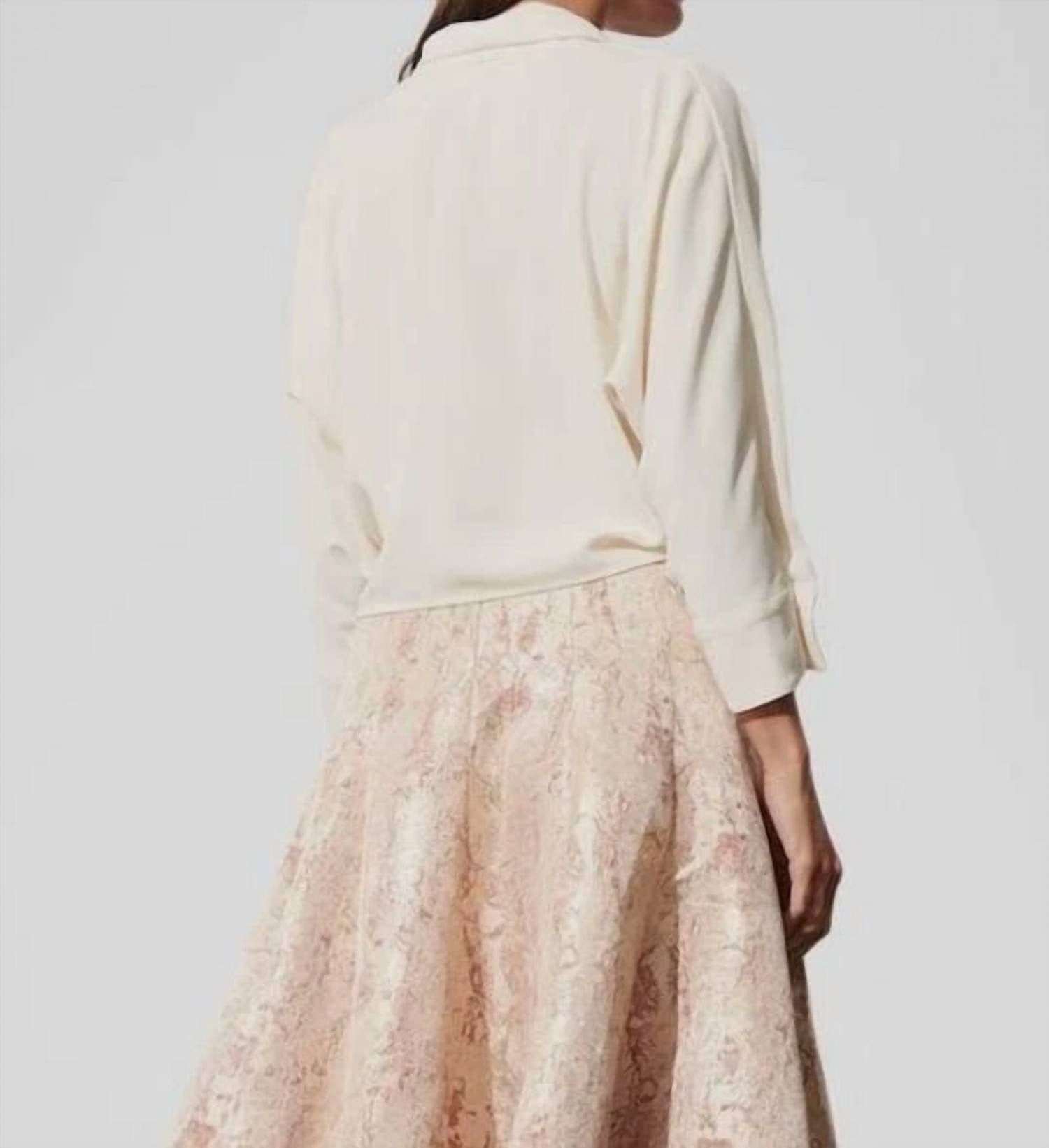 Figue - Fallon Crossover 3/4 Sleeve Top