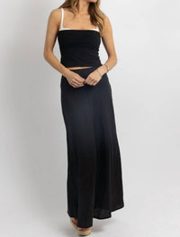 Olivaceous - Westover Linen Skirt