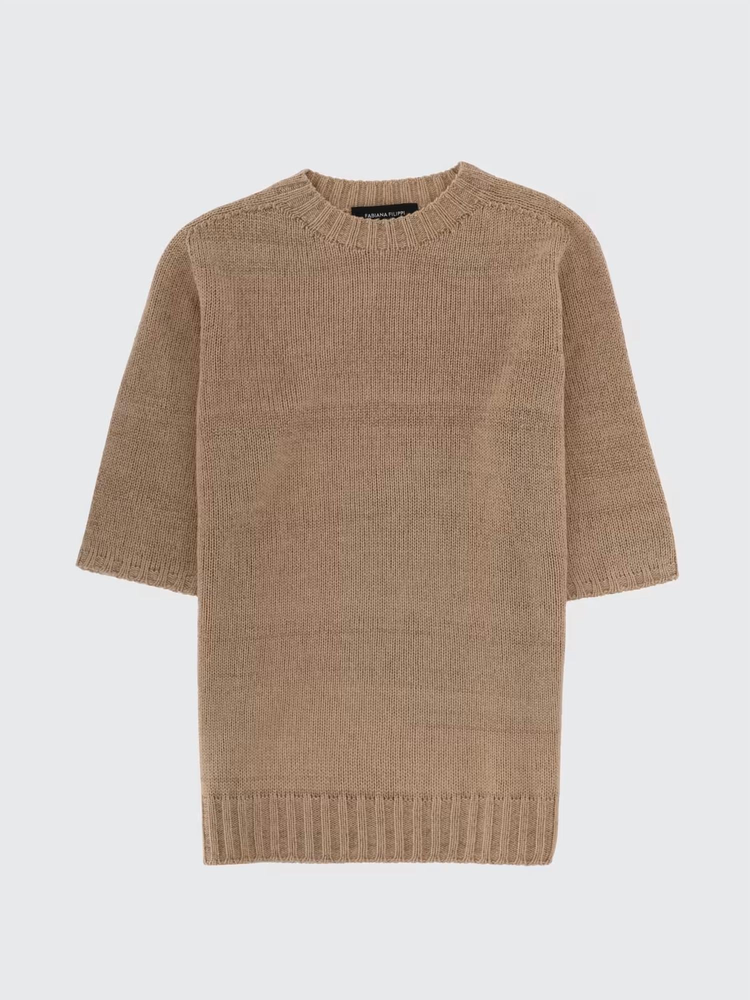 Fabiana Filippi - Short Sleeve Crewneck Sweater