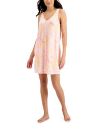 Jenni By Jennifer Moore - Printed Tank Chemise Nightgown