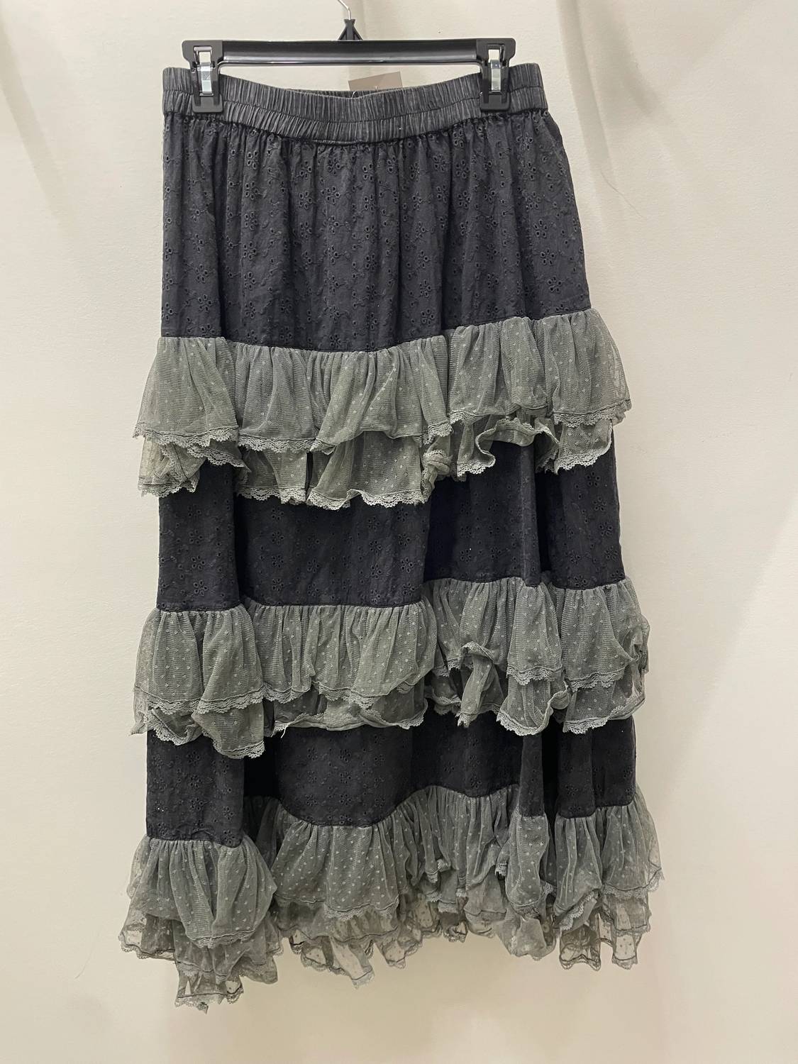 Paperlace - Women's Lacy Tier Dream Cinch Skirt