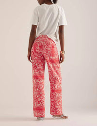 Never Fully Dressed - Bandana Print Jeans
