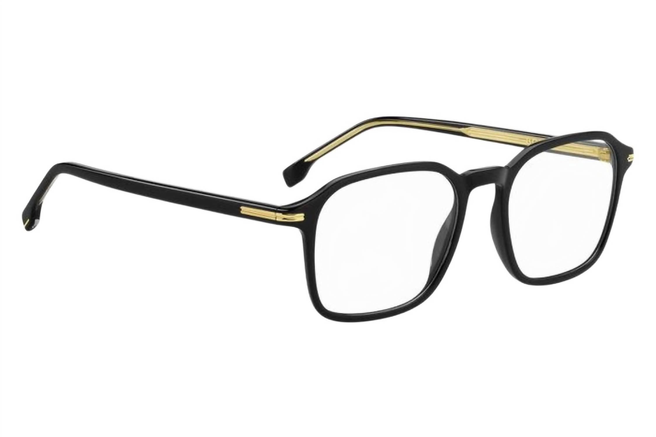 Hugo Boss Men's 1629 807 Eyeglasses Frame in black - men's accessory