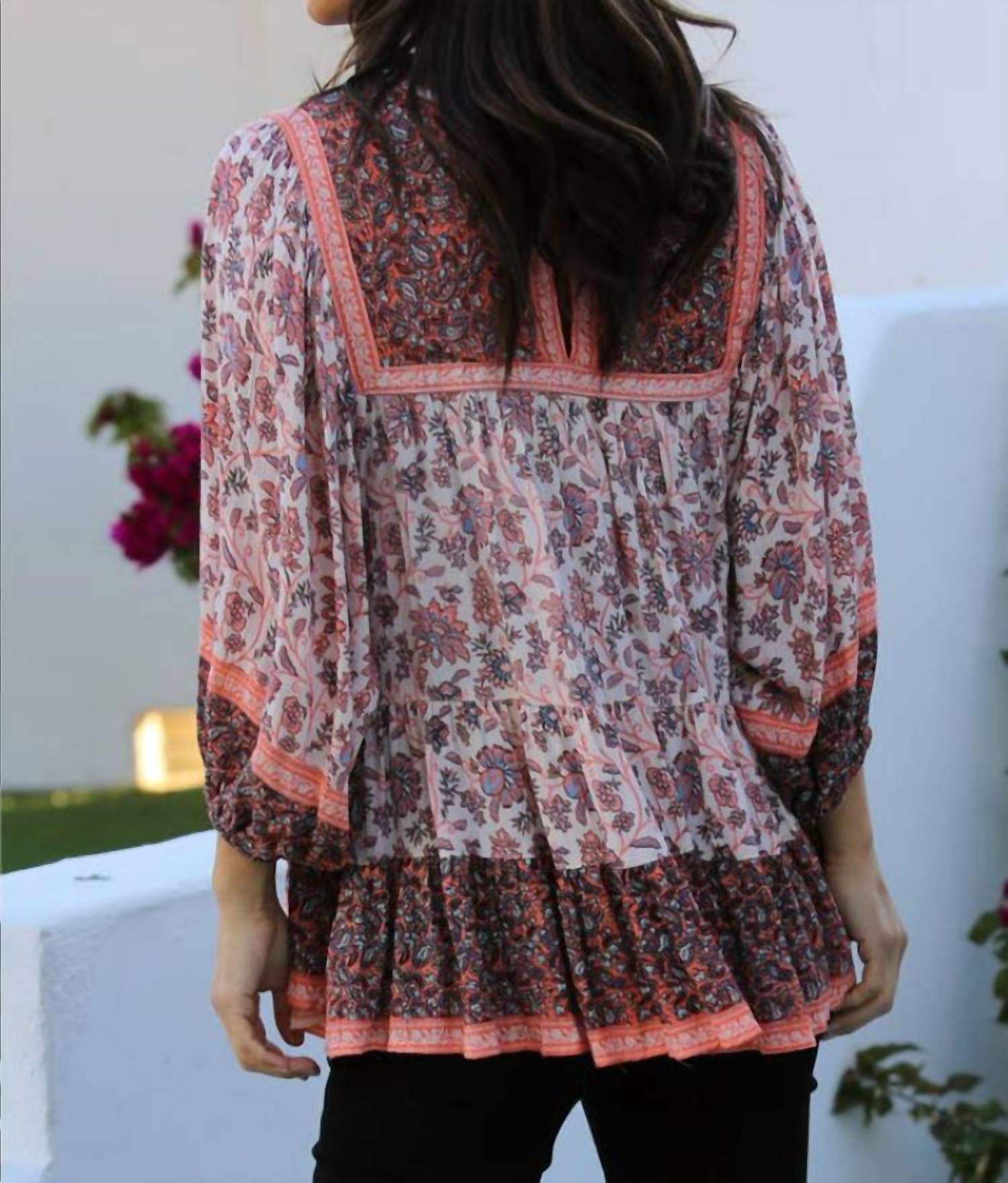 Nostalgia - Floral Printed Blouse