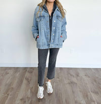Daze - Joelle Oversized Denim Jacket