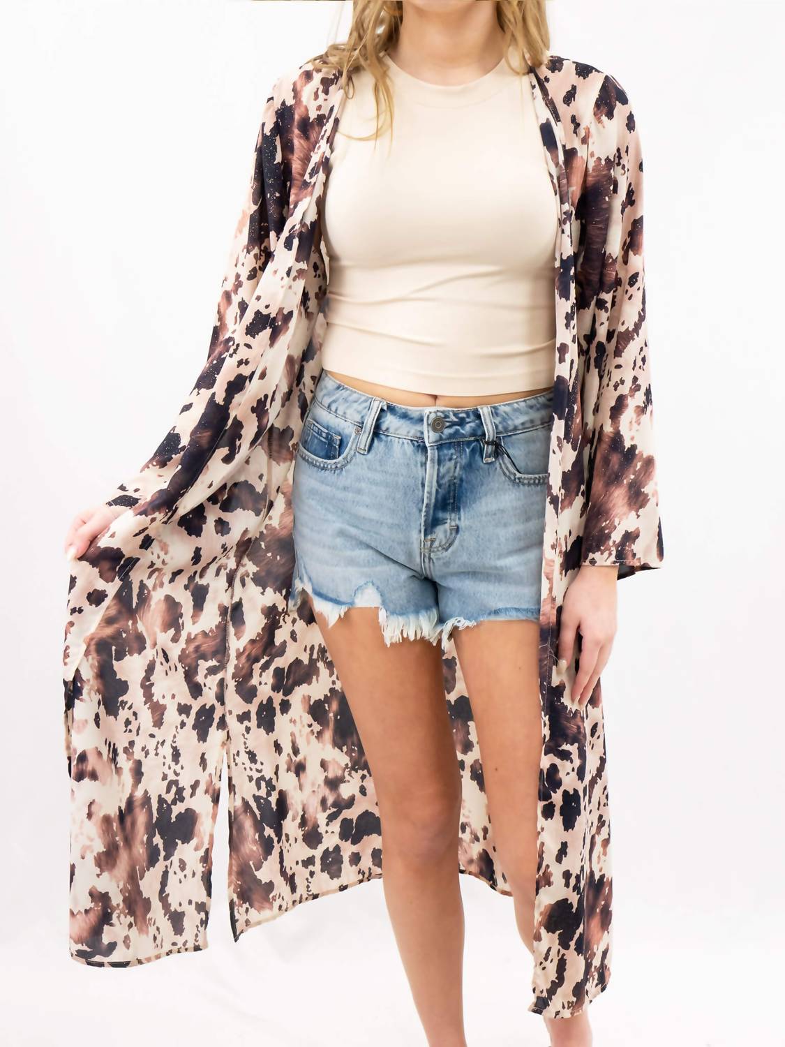 Adrienne - Metallic Duster