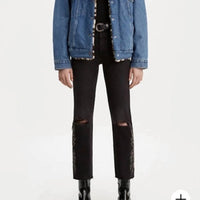 Levi'S - Women's 501 Original Cropped Studded Jeans