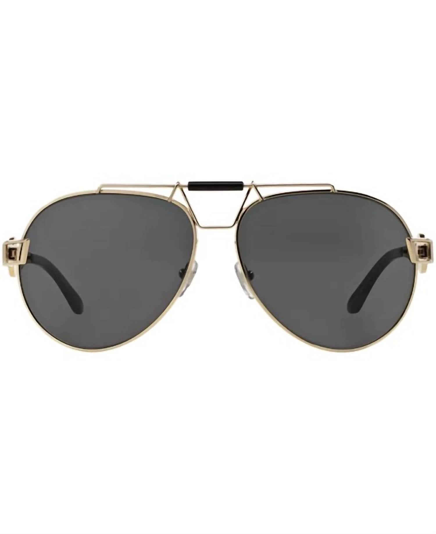 Versace - Unisex Aviators Sunglasses