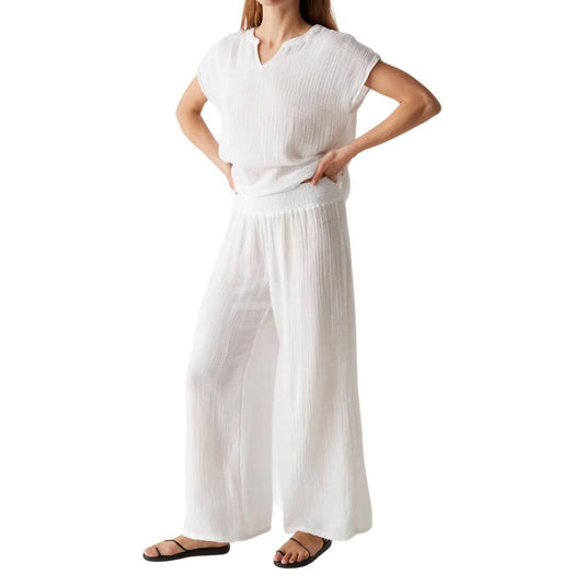 Michael Stars - Susie Gauze Wide Leg Pant