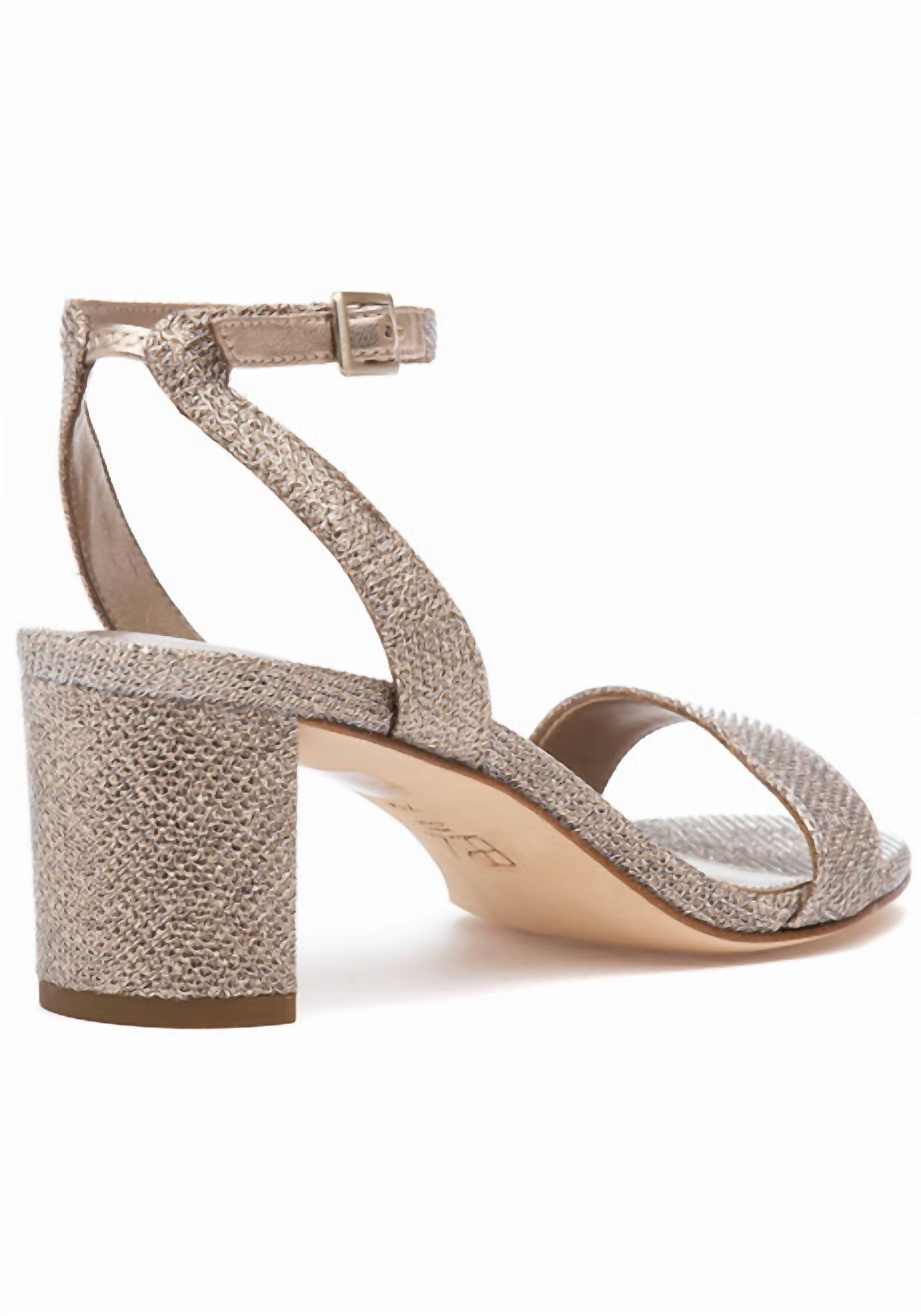 PELLE MODA Women's Moira 2 Sandals in platinum gold metallic - women's sandal - alternate view