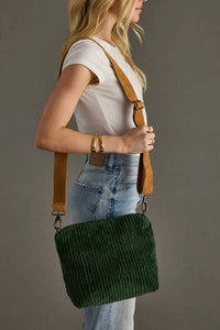 Panache - Women's Corduroy Crossbody Bag