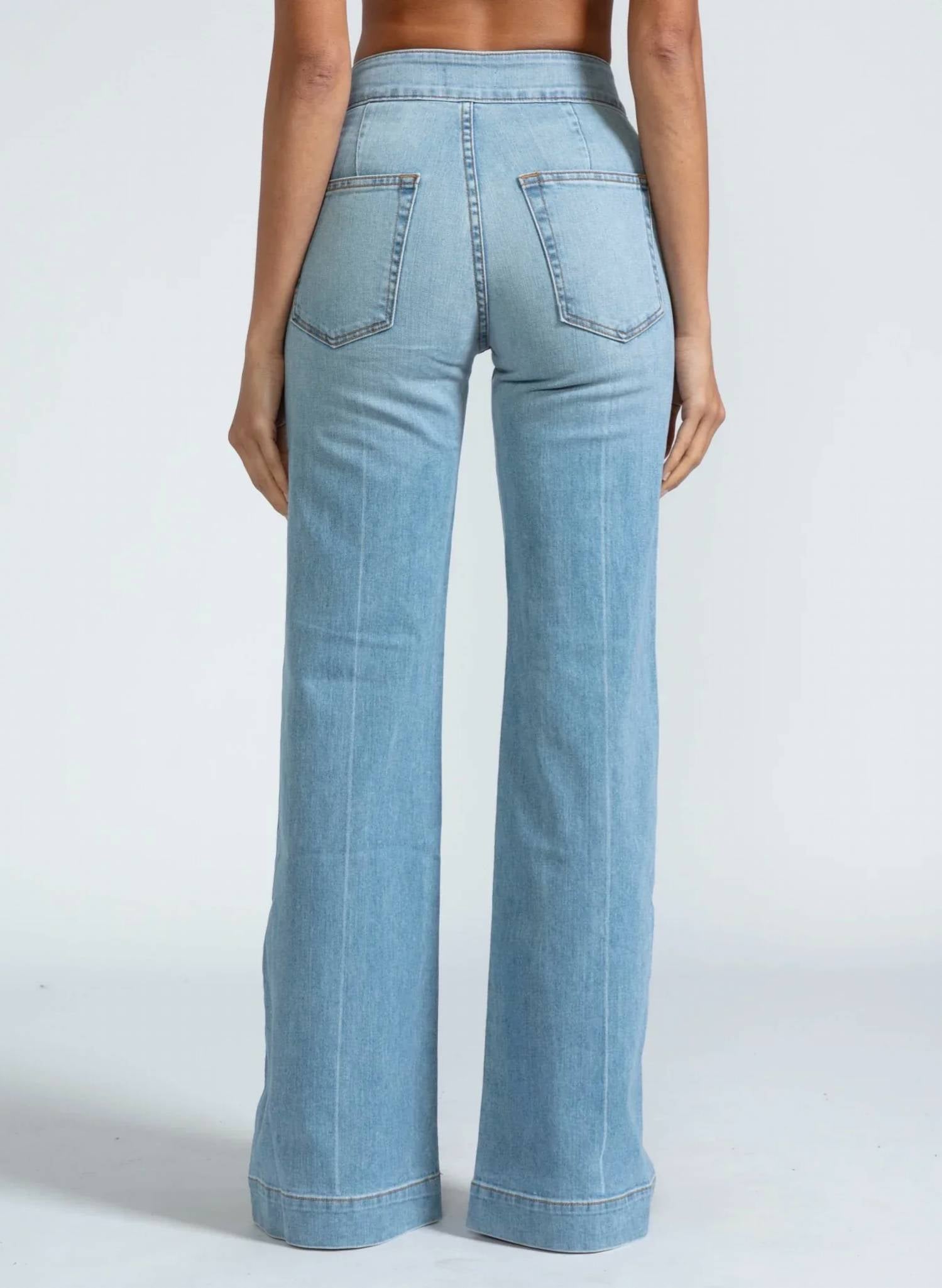Askk Ny - Brighton Wide Leg Jeans
