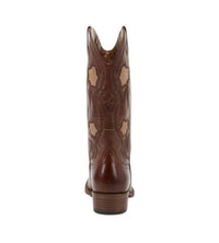 Matisse Women's Patsy Floral Embroidery Boot in tan - women's shoe - detail view