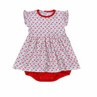 Baby Loren - Girl's Sweet As Cherries Bubble Dress
