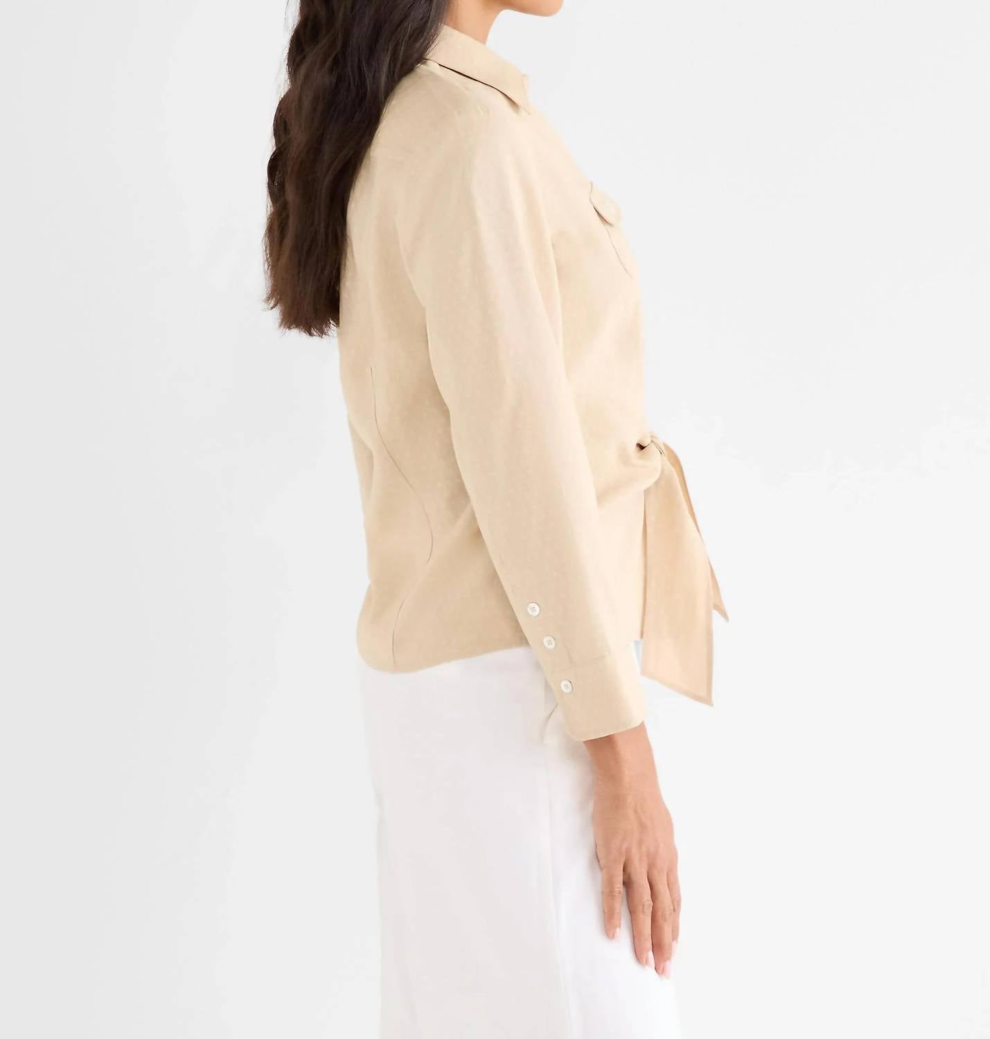 Nic + Zoe - Iconic Tie Front Shirt