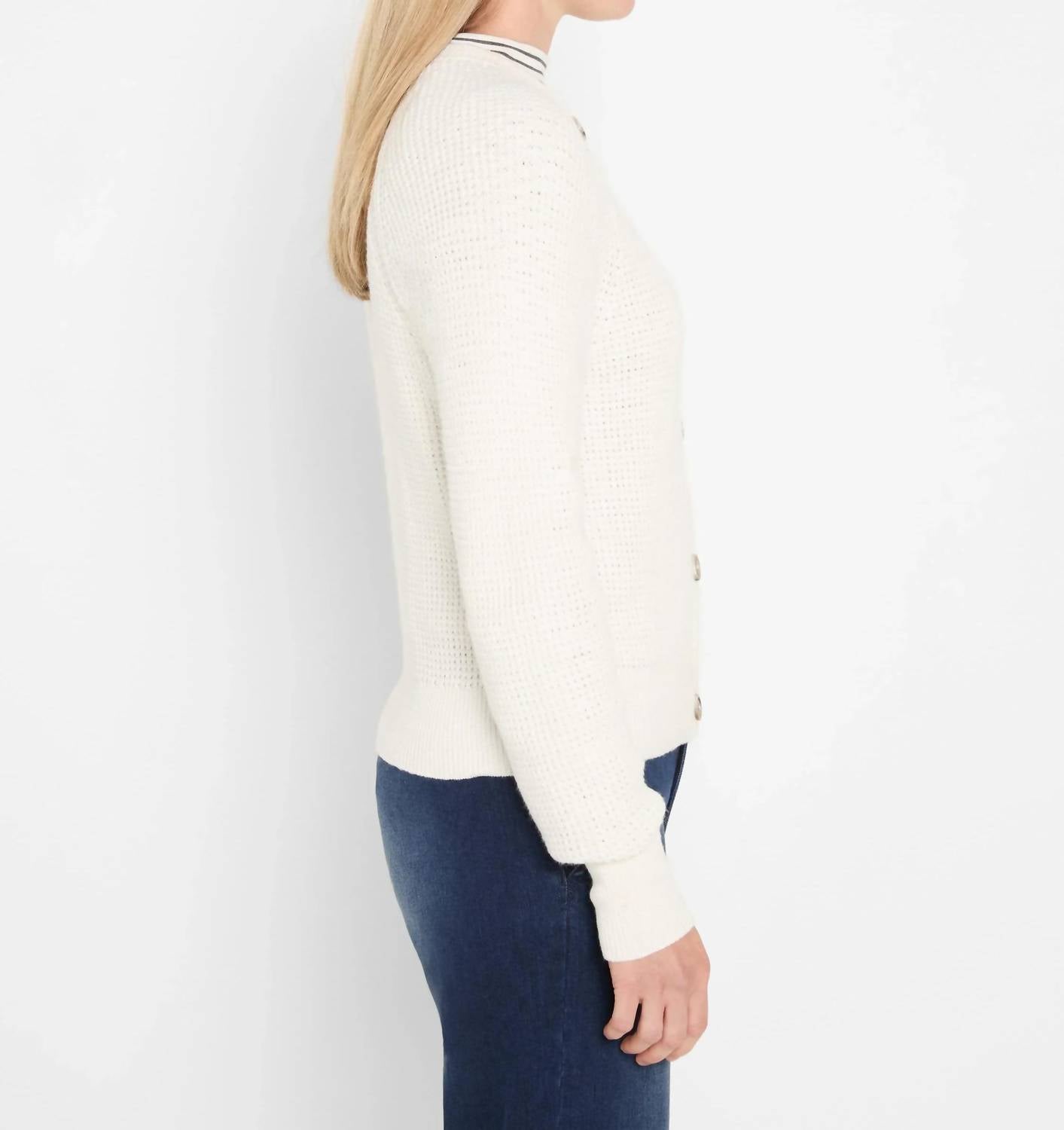 Nic + Zoe - Waffle Tuck Cardigan