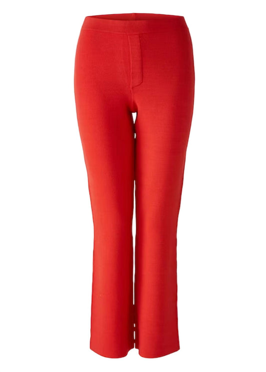 Oui - Women's Flare Knit Pants