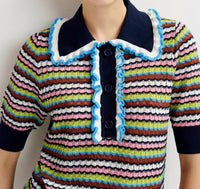 Essentiel Antwerp - Knit Top with Collar
