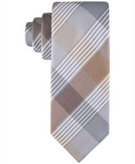 Calvin Klein - Men's Bold Block Check Tie