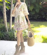 Z&L Europe - Isla Mauve Mini Dress