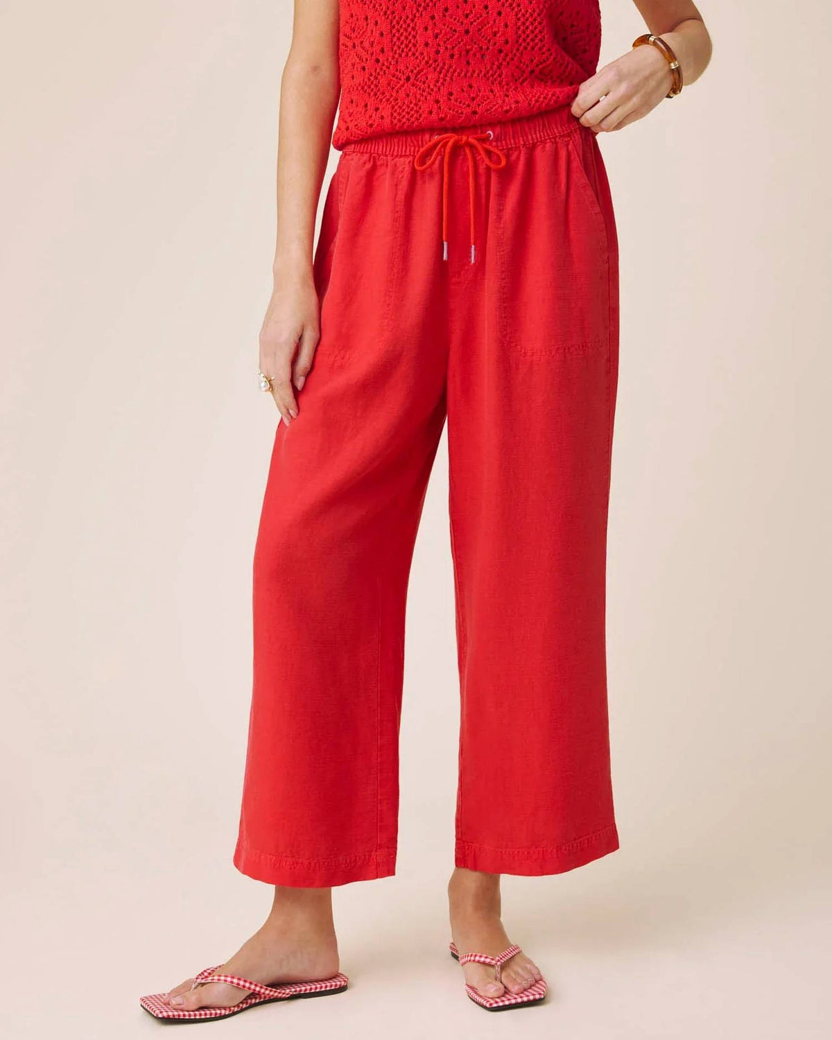 Splendid - Angie Crop Wide Leg Pant