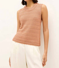 Marie Oliver - Nev Sleeveless Knit Top