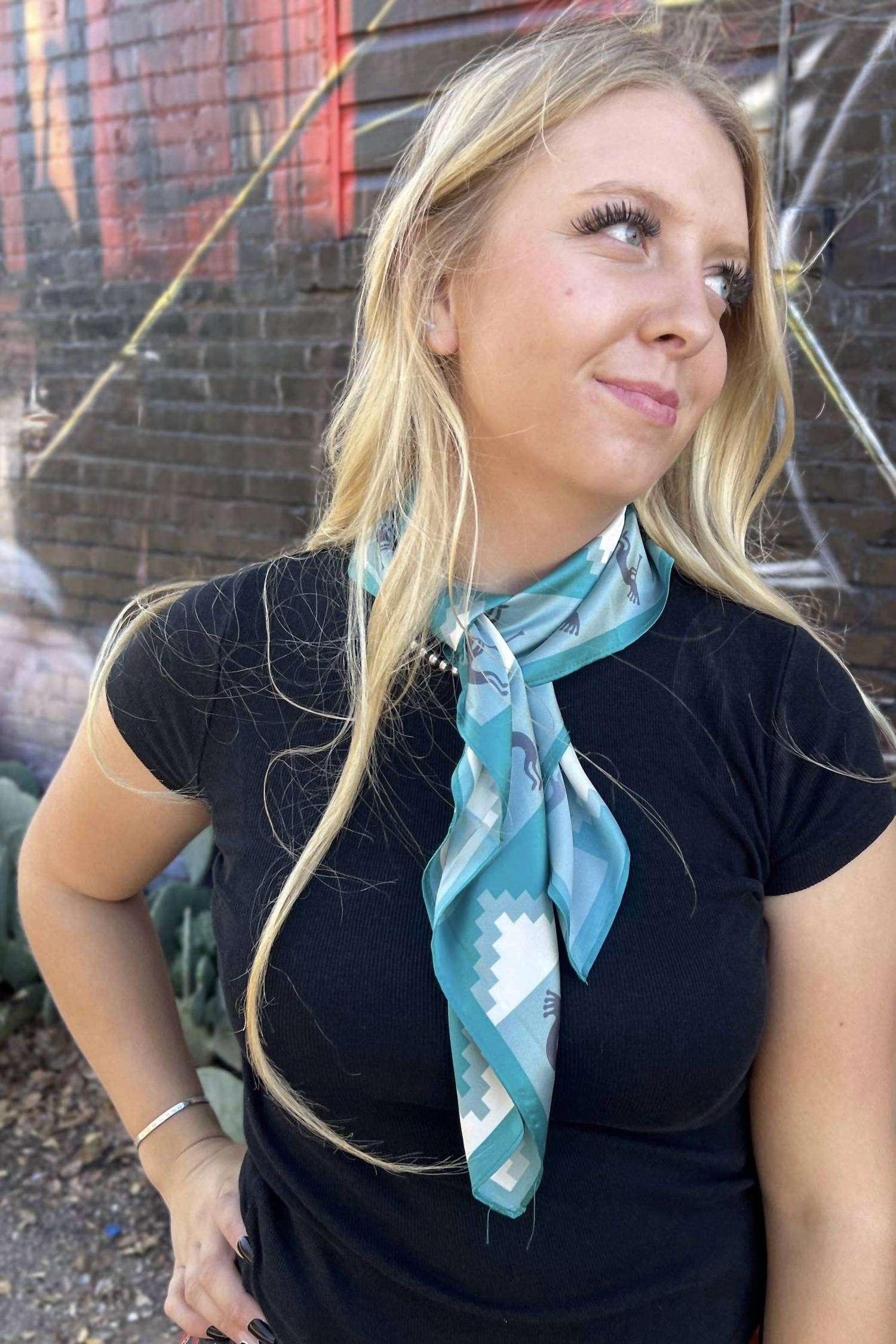 Rowdy Crowd - Sedona Spirit Western Southwestern Wild Rag Scarf