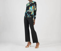 Clara Sunwoo - Textured Side Pull-tie Sweater Top