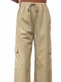 Mittoshop - Wide Leg Cargo Pants