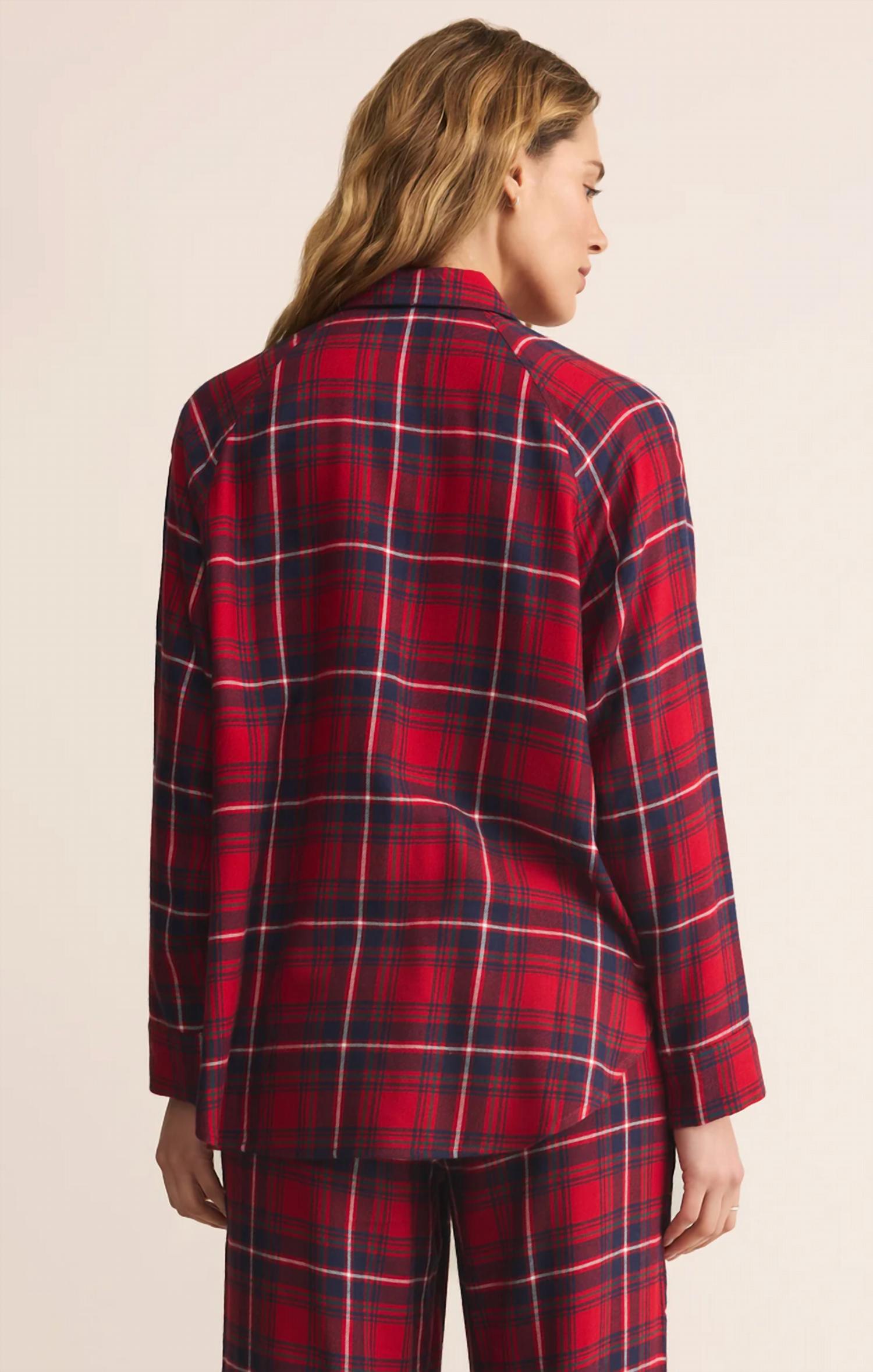 Z Supply - River Plaid Button-up Top