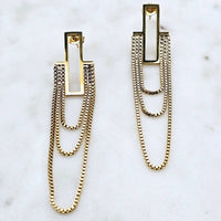 Xtraordinary - Women's Tre Drape Earrings