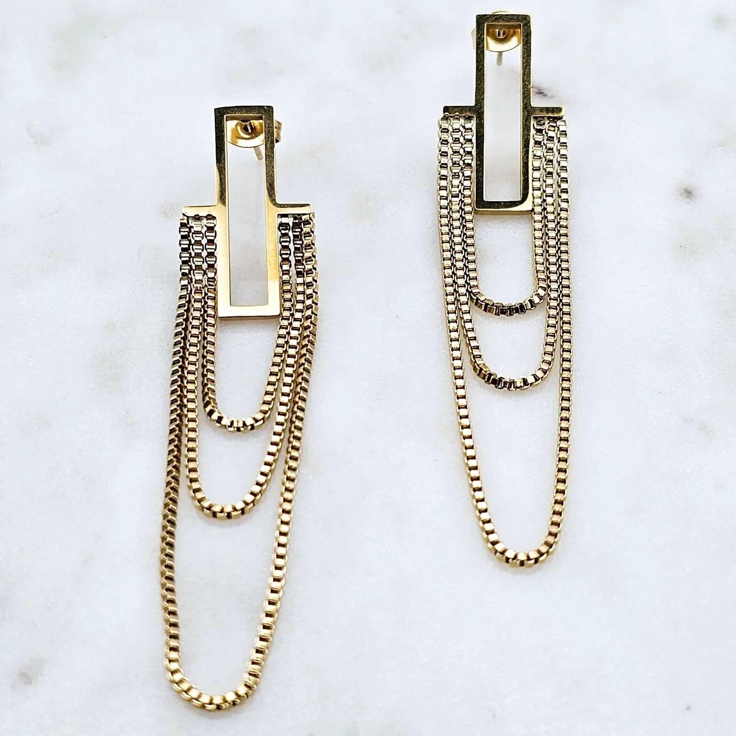 Xtraordinary - Women's Tre Drape Earrings
