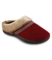 Isotoner - Women's Microsuede Mallory Hoodback Slippers