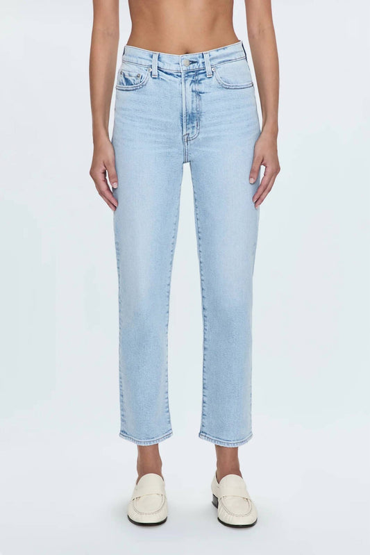 Pistola - Women's Charlie High Rise Classic Straight Ankle Jeans