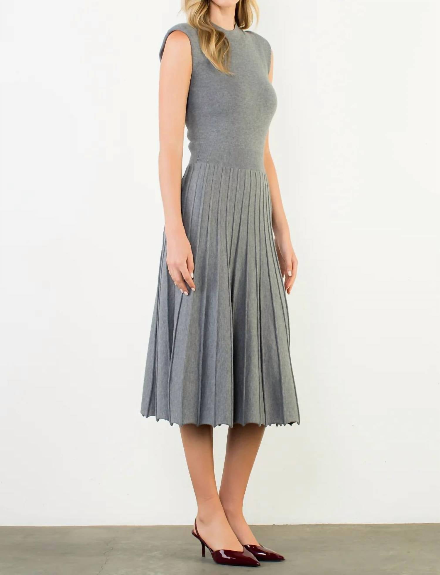 Thml - Sleeveless Knit Maxi Dress