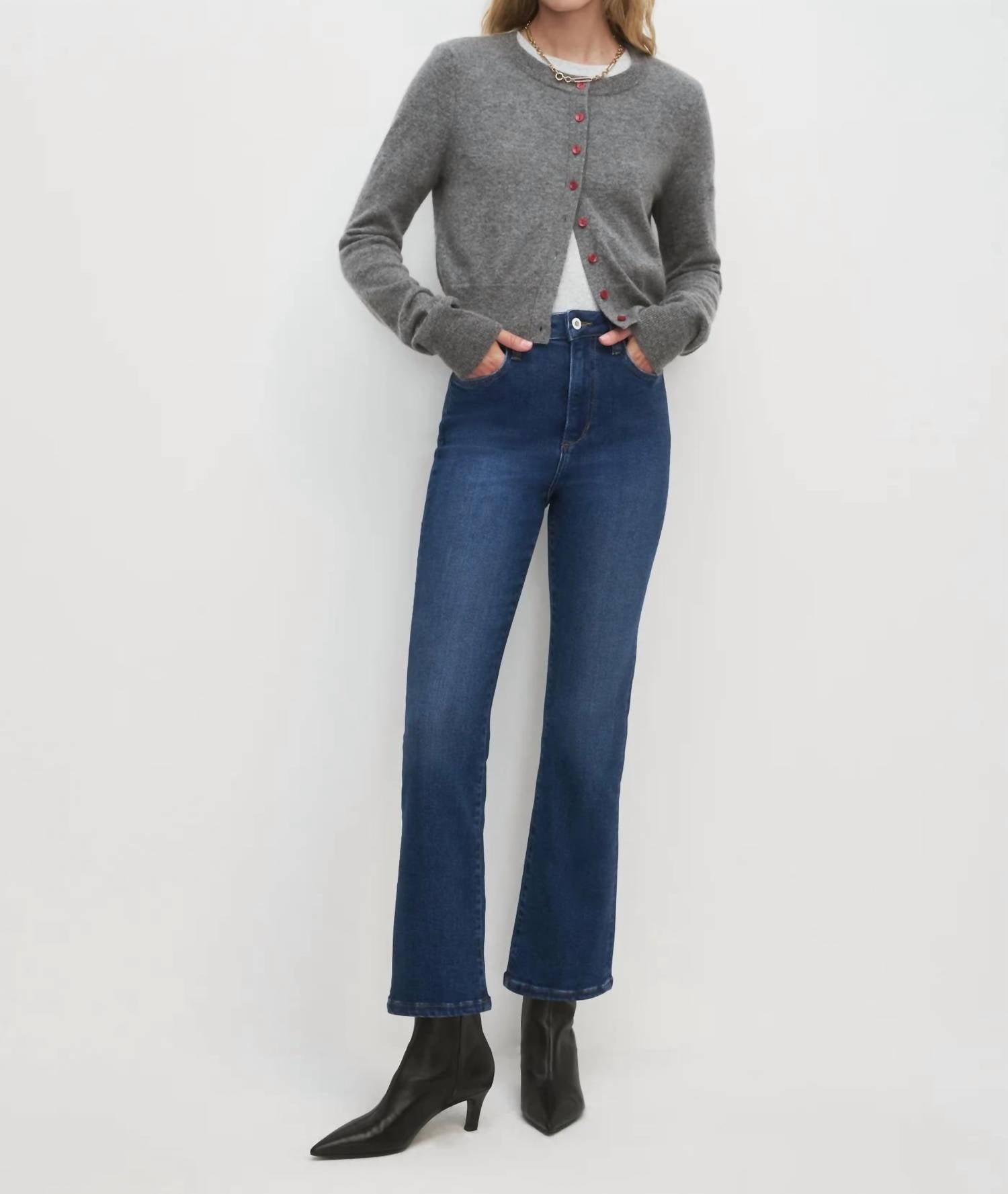 Favorite Daughter The Erin Crop Boot Cut Jeans in charlotte - women's jeans