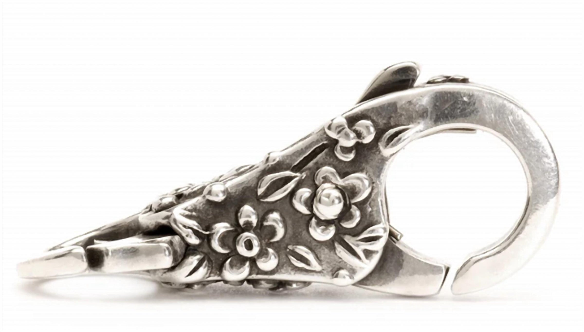 Trollbeads Women's Bracelet Lace Clasp Lock in silver - women's jewelry